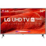 Smart TV LED 50 LG 50UM7510 Ultra HD 4K Thinq AI Conversor Digital Integrado Wi-Fi 4 HDMI 2 USB PiP