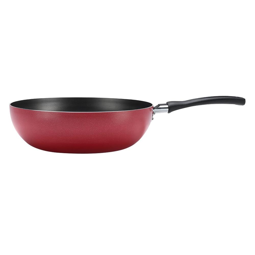 Wok Brinox Garlic Vermelho Antiaderente – 24cm